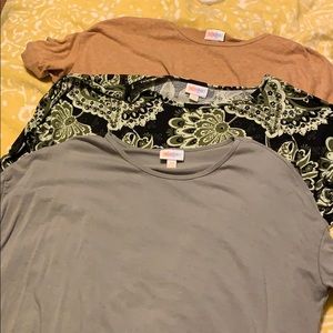 3 Lularoe Irma XXS